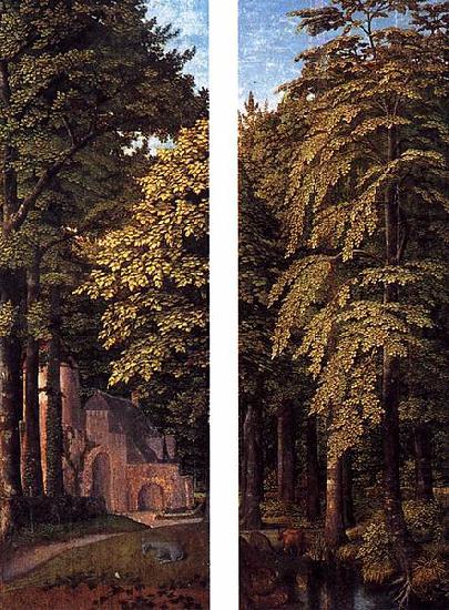 Gerard David Forest scene china oil painting image